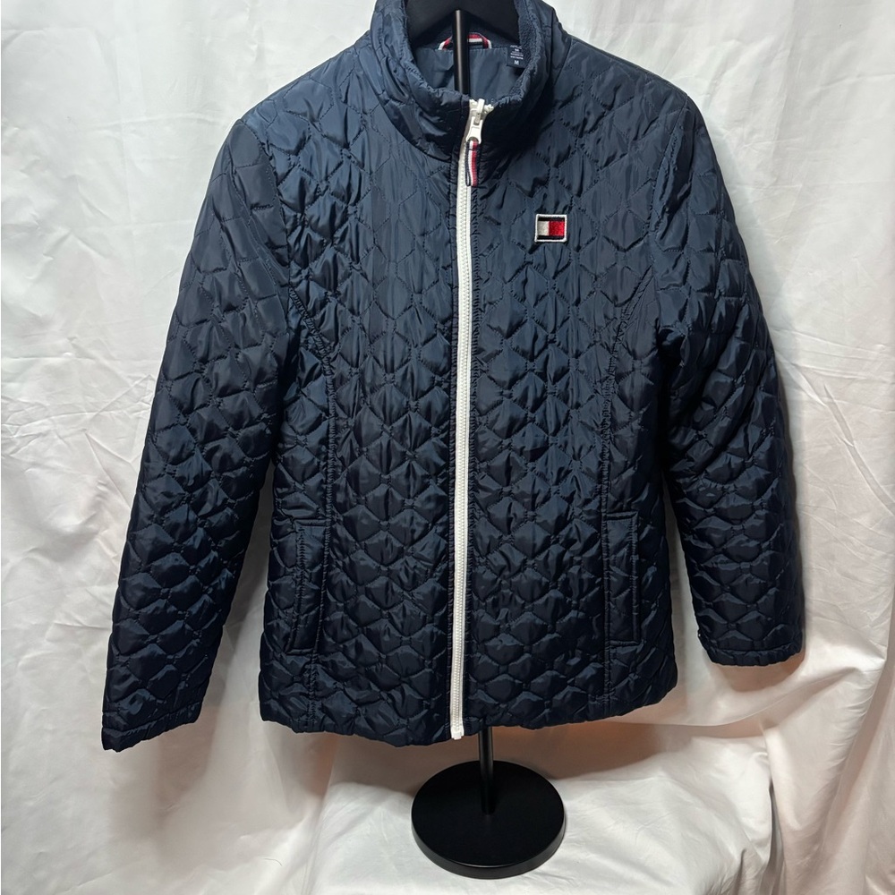 Tommy Hilfiger Dark Blue Quilted Jacket